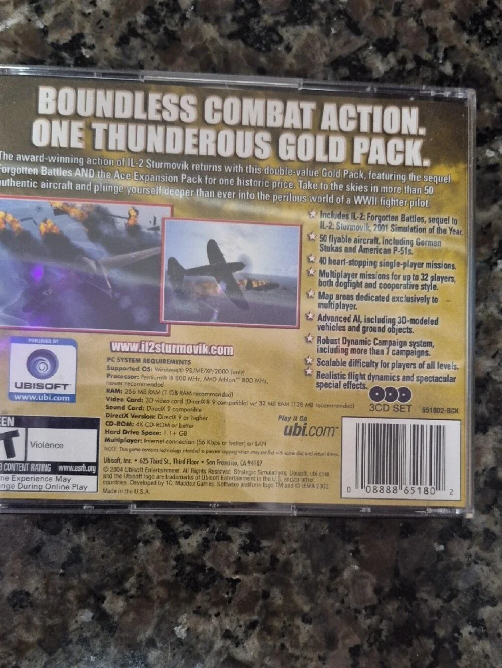 IL-2 Forgotten Battles Gold Pack PC Game - Ubisoft - Gold
